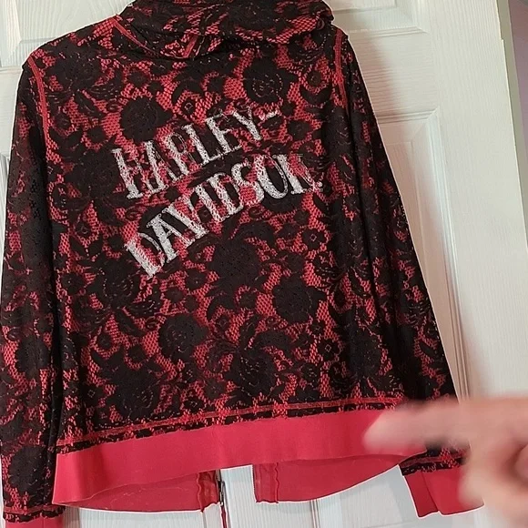 Reversible women's Harley Davidson Hoodie - Picture 3 of 4